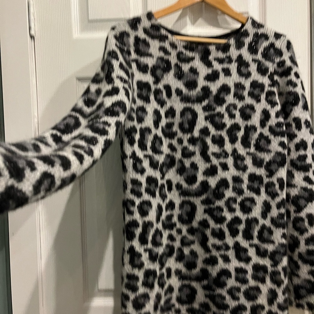 Beautiful animal print dress from MAJE made in Italy- stretchy
